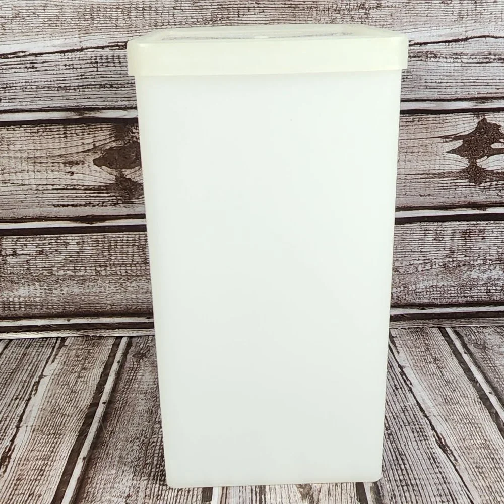 Vintage TUPPERWARE Ice Cream Freezer Storage Container #484-2 With Lid #486-1